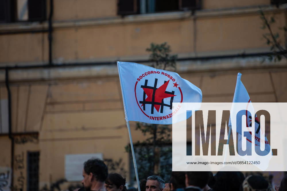 **NO WEB OR NEWSPAPERS ONLY FOR ITALY** Anarchists Demonstration in Rome