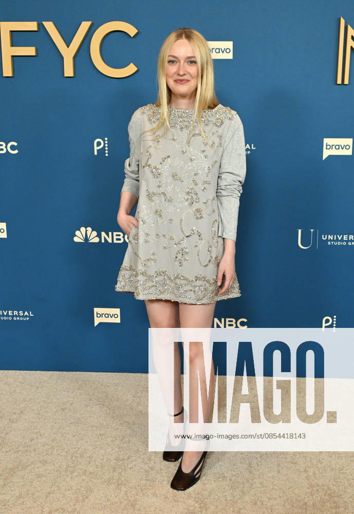 NBC Universal FYC Event Dakota Fanning arriving to the NBC Universal FYC Event at Avra Beverly Hills on April 22, 2026 in Beverly Hills, CA. Beverly Hills Avra Beverly Hills California USA