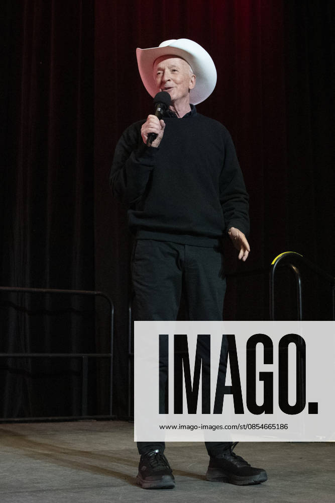 Anthony Daniels speaks onstage during a panel at Calgary Expo 2026 at Stampede Park in Calgary, Alberta, Canada, April 2026. Calgary CANADA - ZUMAr123 20260424_zap_r123_005