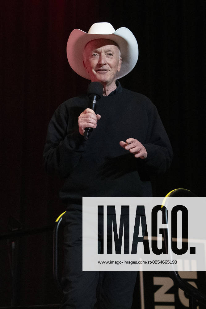 Anthony Daniels speaks onstage during a panel at Calgary Expo 2026 at Stampede Park in Calgary, Alberta, Canada, April 2026. Calgary CANADA - ZUMAr123 20260424_zap_r123_008