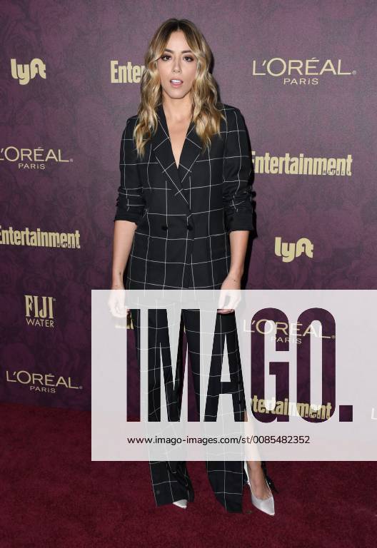 West Hollywood, California - Chloe Bennett. 2018 Entertainment Weekly Pre-Emmy Party held at the Sunset Tower Hotel. Photo Credit: Birdie Thompson AdMedia 230159 2018-09-15 CA West Hollywood Etats-Unis