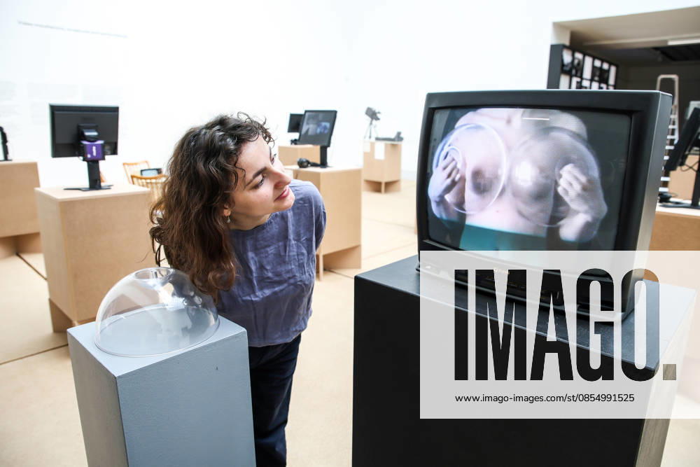 The exhibition Distorted Image. Chapters from the Beginnings of Video Art, whis shows the beginnings of video art in the former Czechoslovakia and in Poland and Hungary from the late 1960s to the mid-1990s, starts tomorrow and runs until August 16, in House of Arts, Brno, on April 28, 2026. (CTKxPhoto MonikaxHlavacova) CTKPhotoP2026042804414 CTKPhotoP2026042804414