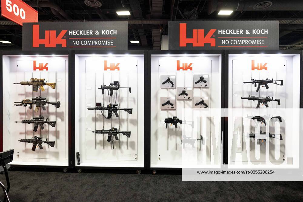 The Heckler & Koch booth at the Modern Day Marine conference at the Walter E. Washington Convention Center in Washington, DC. Washington USA - ZUMAb161 20260429_aap_b161_003