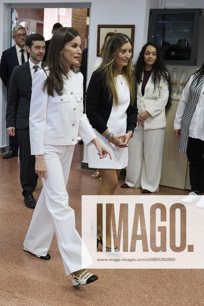 QUEEN LETIZIA of Spain attends a meeting with a representative group of Roma women Madrid Spain - ZUMAc260 20260430_zep_c260_011