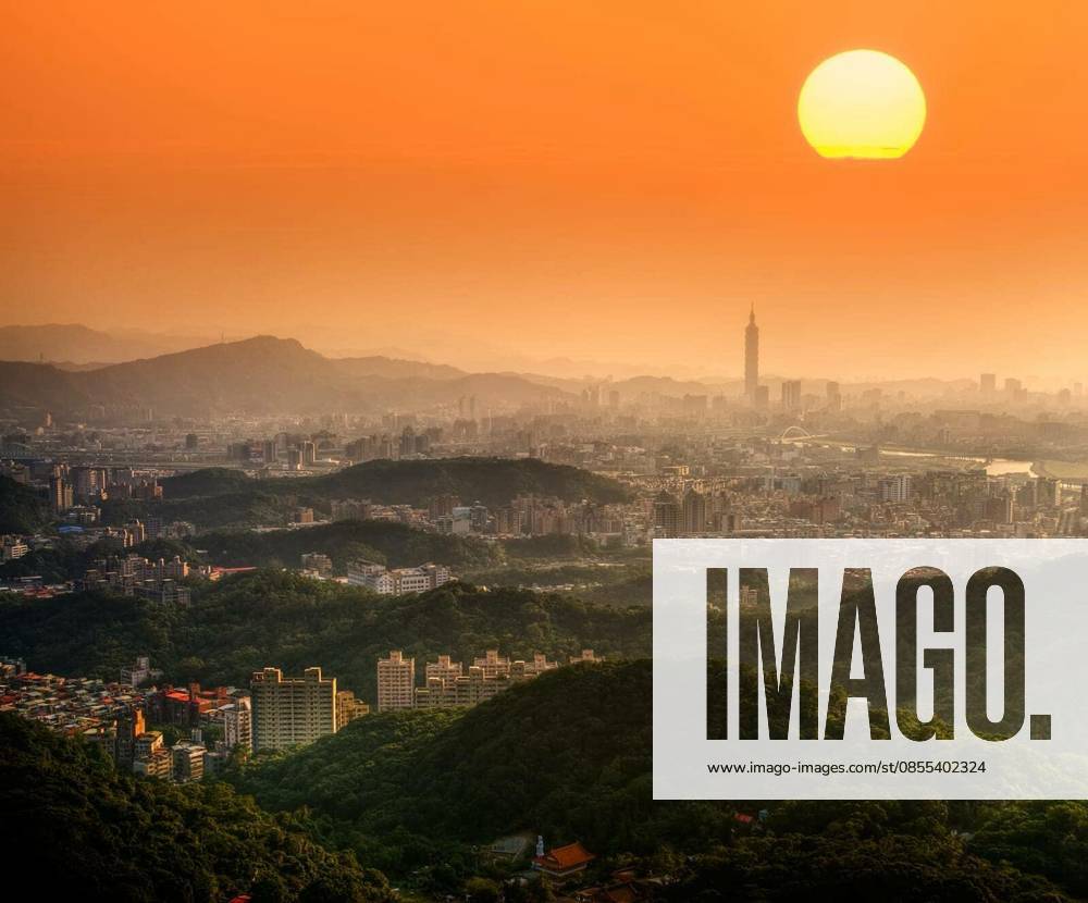 Taipei sunset