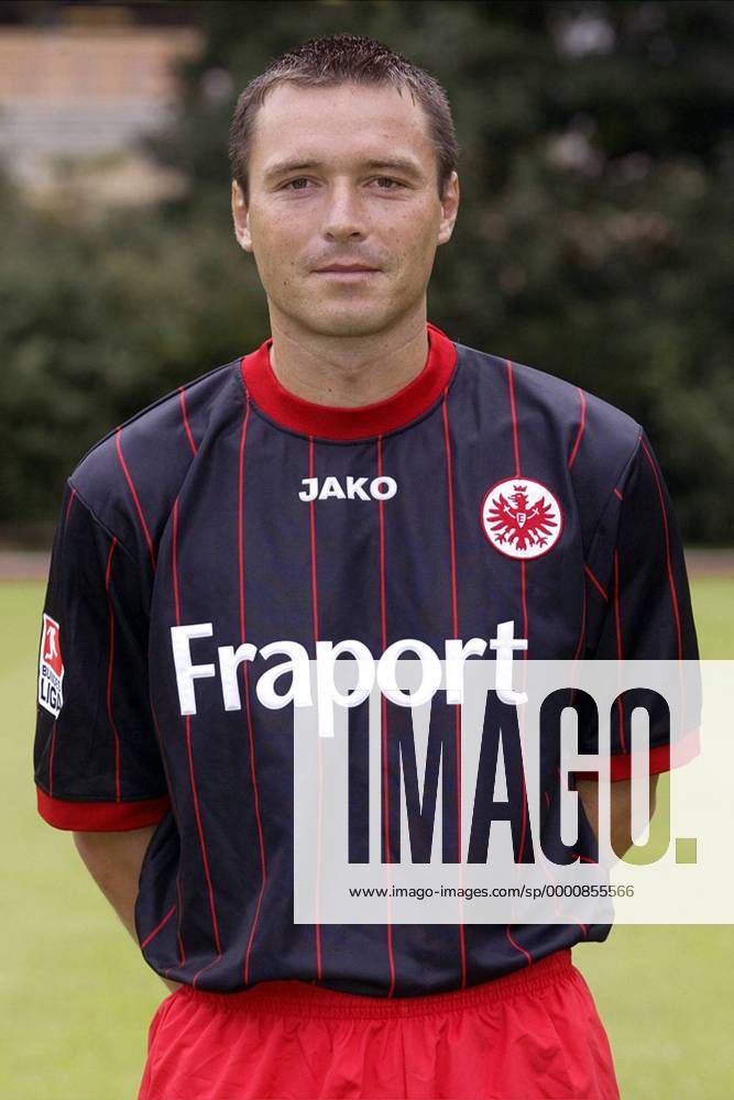 Markus Beierle (Frankfurt) Fußball 1. BL Herren Saison 2003 2004, Eintracht Frankfurt, Vorstellung, Präsentation, Pressetermin, Porträttermin, Vdig Porträt Frankfurt M.
