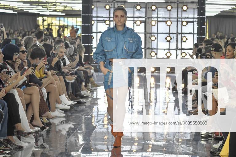 Milan Fashion Week Fashion Woman Spring Summer 2019. Byblos fashion show. In the photo: model