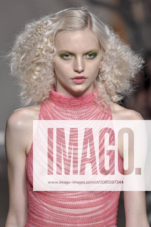 Milan Fashion Week Fashion Women Spring Summer 2019.Daizy Shely fashion show. In the photo: model