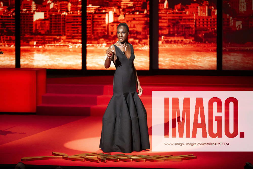 Cannes - Opening Ceremony EB French-Malian actress and master of Ceremony Eye Haidara during the Opening Ceremony as part of the 79th Cannes Film Festival in Cannes, France on May 12, 2026. Photo by Eliot Blondet ABACAPRESS.COM Cannes France France