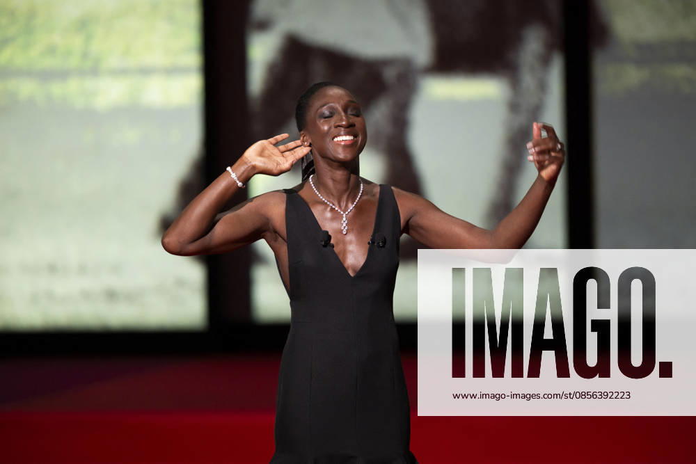 Cannes - Opening Ceremony EB French-Malian actress and master of Ceremony Eye Haidara during the Opening Ceremony as part of the 79th Cannes Film Festival in Cannes, France on May 12, 2026. Photo by Eliot Blondet ABACAPRESS.COM Cannes France France