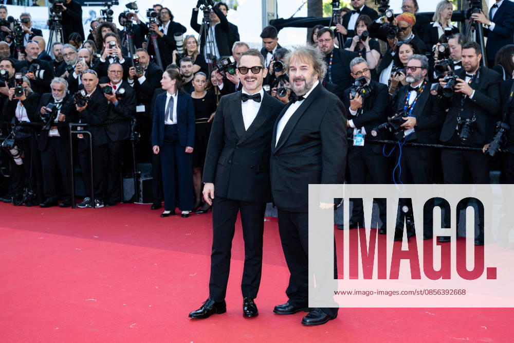 Cannes Opening NG Peter Jackson and Elijah Wood attending the ‘The Electric Kiss (La Venus Electrique)’ Screening and Opening Ceremony Red Carpet at Palais Des Festivals in Cannes, France on May 12 2026 as part of the 79th Cannes Film Festival. Photo by Nicolas Genin ABACAPRESS.COM Cannes France