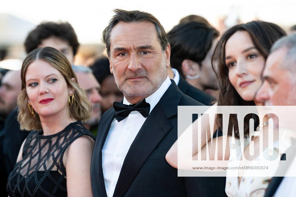 Cannes Opening NG Madeleine Baudot, Gustave de Kervern, Pio Marmai, Pierre Salvadori, Anais Demoustier, Vimala Pons and Gilles Lellouche attending the ‘The Electric Kiss (La Venus Electrique)’ Screening and Opening Ceremony Red Carpet at Palais Des Festivals in Cannes, France on May 12 2026 as part of the 79th Cannes Film Festival. Photo by Nicolas Genin ABACAPRESS.COM Cannes France