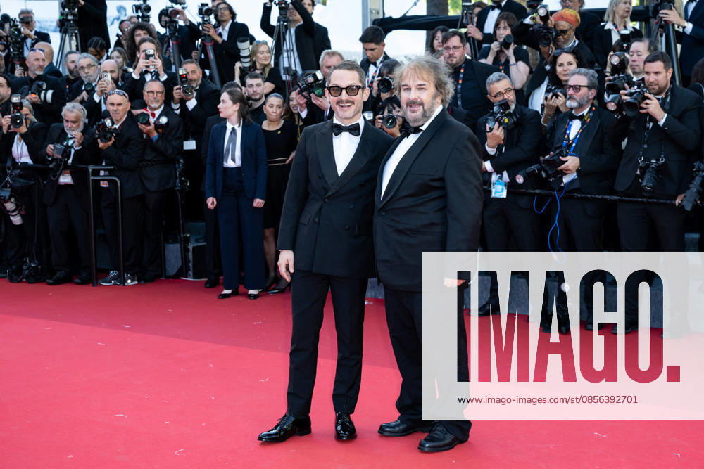 Cannes Opening NG Peter Jackson and Elijah Wood attending the ‘The Electric Kiss (La Venus Electrique)’ Screening and Opening Ceremony Red Carpet at Palais Des Festivals in Cannes, France on May 12 2026 as part of the 79th Cannes Film Festival. Photo by Nicolas Genin ABACAPRESS.COM Cannes France