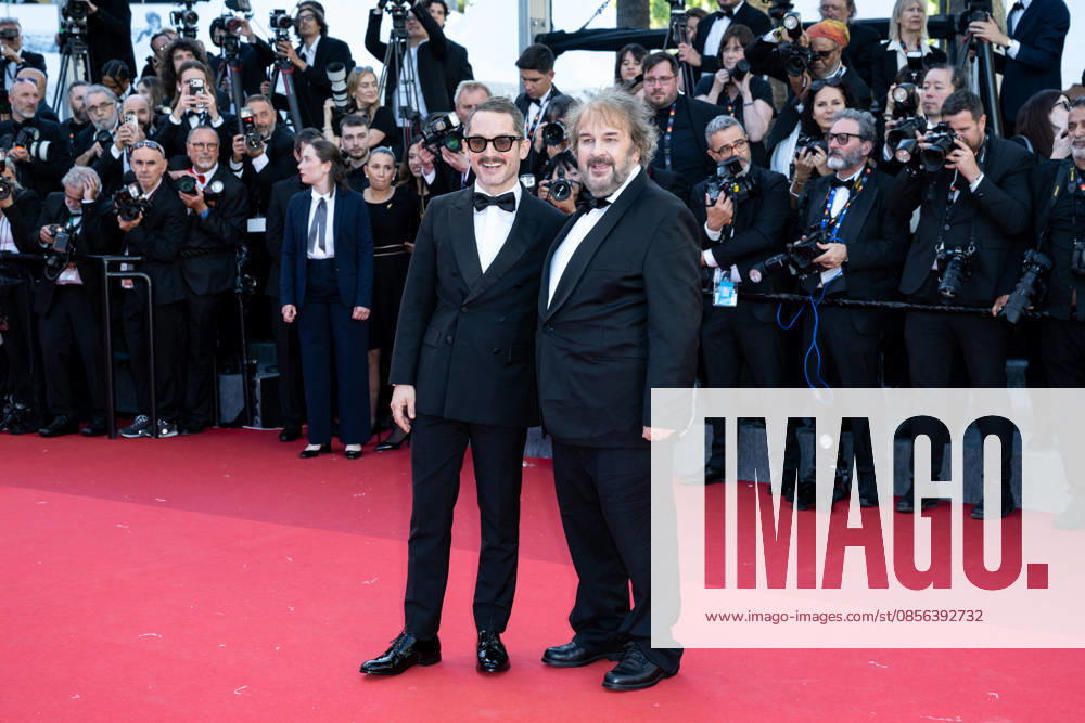 Cannes Opening NG Peter Jackson and Elijah Wood attending the ‘The Electric Kiss (La Venus Electrique)’ Screening and Opening Ceremony Red Carpet at Palais Des Festivals in Cannes, France on May 12 2026 as part of the 79th Cannes Film Festival. Photo by Nicolas Genin ABACAPRESS.COM Cannes France