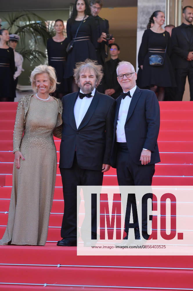 Electric Kiss Premiere at 79th Festival de Cannes - Cannes, France CANNES, FRANCE. May 12, 2026: Iris Knobloch, Peter Jackson & Thierry Fremaux at the Grand Opening and premiere for The Electric Kiss at the 79th Festival de Cannes. CAP GOL GOL Cannes Provence-Alpes-Côte d Azur France