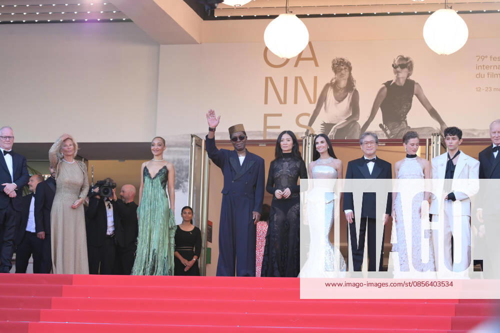 Electric Kiss Premiere at 79th Festival de Cannes - Cannes, France CANNES, FRANCE. May 12, 2026: Ruth Negga, Isaach de Bankole, Chloe Zhao, Demi Moore, Park Chan-Wook, Laura Wandel, Diego Cespedes, Paul Laverty & Stellan Skarsgard at the Grand Opening and premiere for The Electric Kiss at the 79th Festival de Cannes. CAP GOL GOL Cannes Provence-Alpes-Côte d Azur France