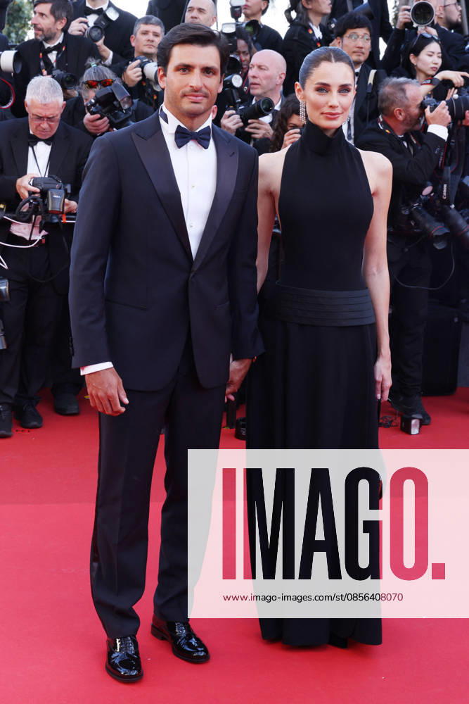 Cannes - Opening Ceremony Red Carpet Carlos Sainz Jr. and Rebecca Donaldson attending the Opening Ceremony red carpet ahead of the screening of The Electric Kiss (La Venus Electrique) directed by Pierre Salvadori as part of the 79th Cannes Film Festival in Cannes, France on May 12, 2026. Photo by Jerome Domine ABACAPRESS.COMPhoto by Jerome Domine ABACAPRESS.COM Cannes France