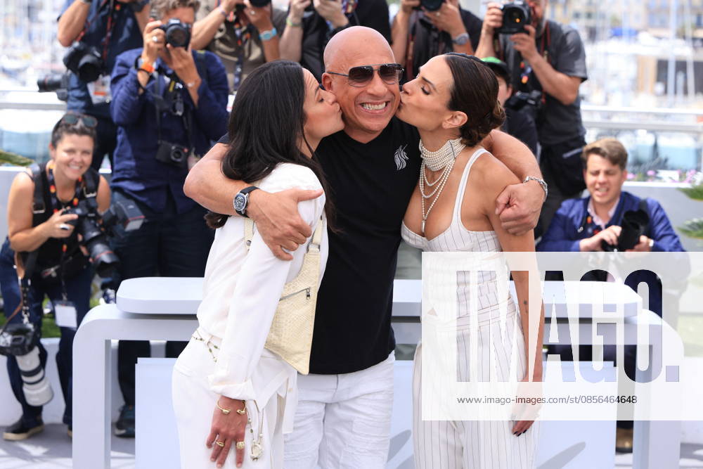Cannes - Fast And Furious Cannes Classics Photocall Michelle Rodriguez, Vin Diesel and Jordana Brewster pose during The Fast And The Furious photocall at the 79th annual Cannes Film Festival at Palais des Festivals on May 13, 2026 in Cannes, France. Photo by Jerome Domine ABACAPRESS.COM Cannes France
