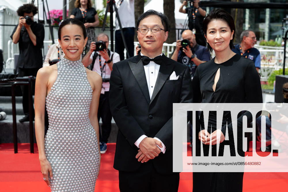 Cannes Nagi Notes Screening NG Takako Matsu, Koji Fukada and Shizuka Ishibaschi attending the ‘Nagi Notes’ Screening and Red Carpet at Palais Des Festivals in Cannes, France on May 13 2026 as part of the 79th Cannes Film Festival. Photo by Nicolas Genin ABACAPRESS.COM Cannes France