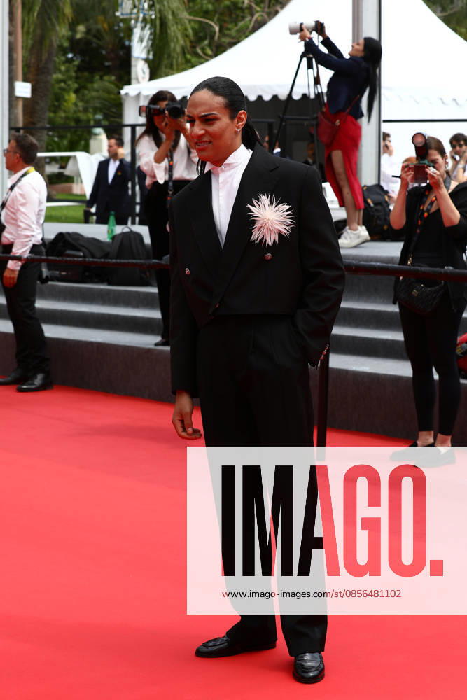 Cannes, Cote D azur, France: Boxing Olympic champion IMANE KHELIF on the red carpet for the premiere screening of NAGI NOTES at the 79th Annual Cannes Film Festival at Palais des Festivals in Cannes, France Cannes France - ZUMAc179 20260513_zep_c179_106