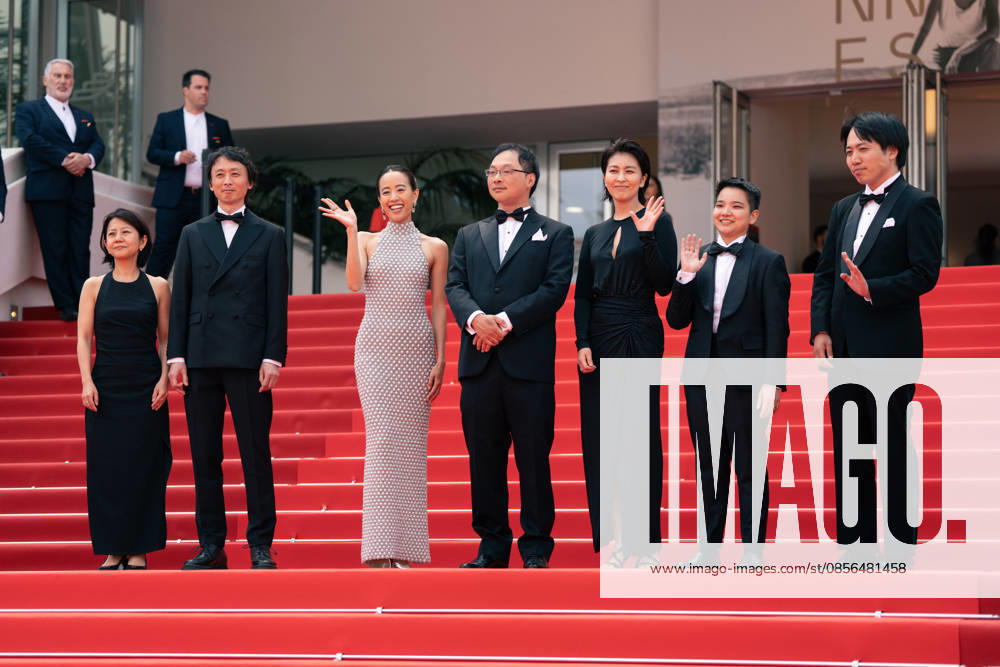 Cannes Nagi Notes Screening Shizuka Ishibaschi, Koji Fukada, Takako Matsu and Tan Si En attend the Nagi Notes screening during the 79th annual Cannes Film Festival at Palais des Festivals on May 13, 2026 in Cannes, France. Cannes Provence-Alpes-Cote d Azur France