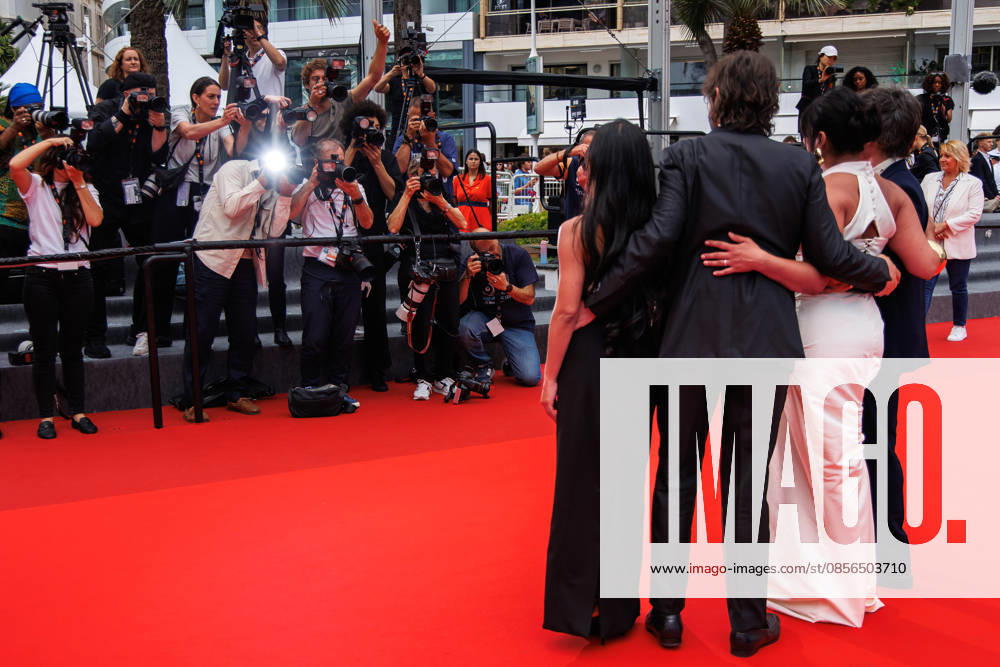 Anna Diaz, Diego Luna, Adriana Paz and Gael Garcia Bernal attend the red carpet of Nagi Notes at the 79th Cannes Film Festival. Cannes France - ZUMAs197 20260513_aaa_s197_151