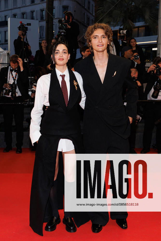 Souheila Yacoub et Vassili Schneider Montée des marches du film Labandon lors du 79ème Festival International du Film de Cannes, le 13 mai 2026 Jacovides Moreau Bestimage Red carpet for Forsaken at the 79th Cannes International Film Festival on May 13, 2026 Cannes France