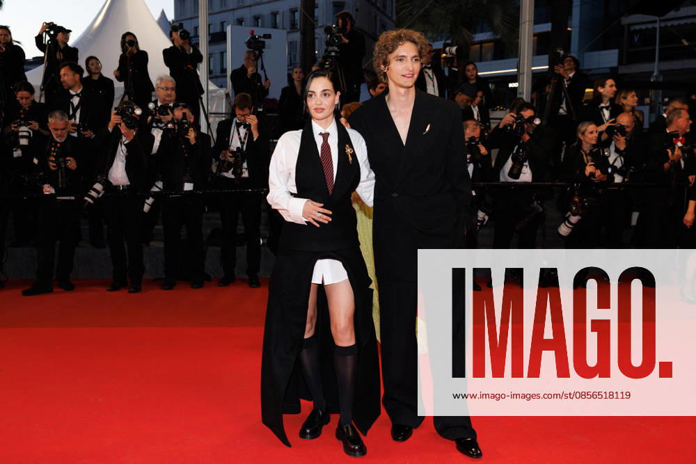 Souheila Yacoub et Vassili Schneider Montée des marches du film Labandon lors du 79ème Festival International du Film de Cannes, le 13 mai 2026 Jacovides Moreau Bestimage Red carpet for Forsaken at the 79th Cannes International Film Festival on May 13, 2026 Cannes France