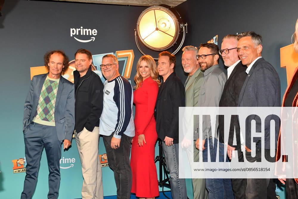 Olaf Schubert, Max Giermann, Elton, Michelle Hunzinger mit Redaktion Screening Last One Laughing 7. Staffel Astro Film Lounge im Arri München 13. Mai 2026