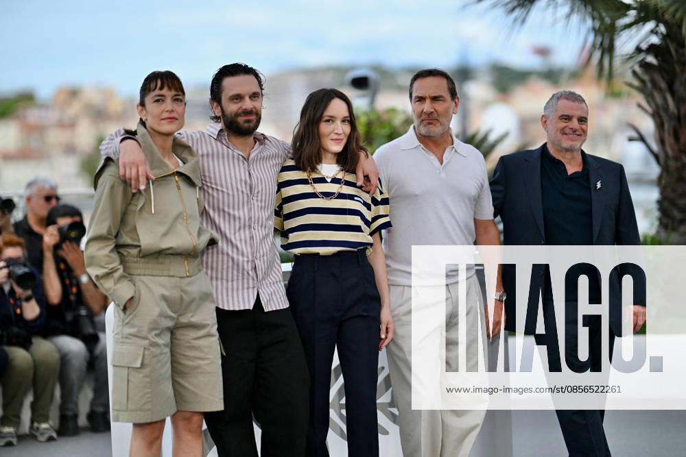 Cannes La Venus Electrique Photocall. FC Cast members Vimala Pons, Pio Marmaï, Anaïs Demoustier, Gilles Lellouche and Pierre Salvadori attending the La Venus Electrique photocall during the 79th Cannes Film Festival in Cannes, France on May 13, 2026. Photo by Franck Castel ABACAPRESS.COM Cannes