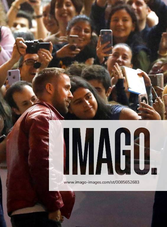 Canadian actor Ryan Gosling poses for the photographers upon arrival at the 66th edition of San Sebastian international Film Festival (SSIFF), in San Sebastian, Basque Country, northern Spain, 23 September 2018. The SSIFF will be held from 21 to 29 September 2018. San Sebastian international Film Festival !ACHTUNG: NUR REDAKTIONELLE NUTZUNG!