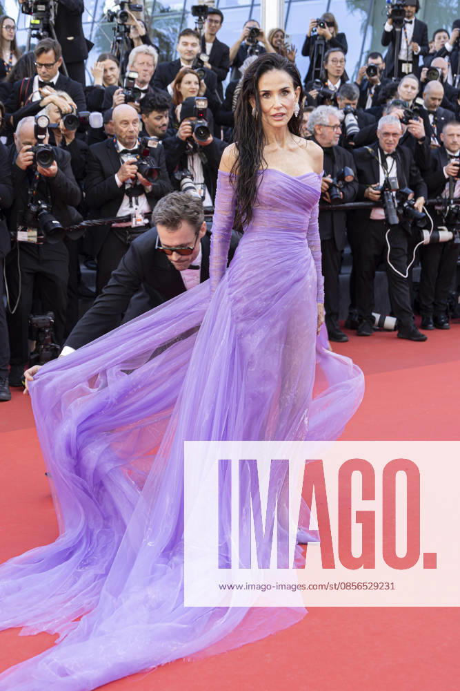 La vie d une Femme (A women s life) Screening at the 79th Cannes Film Festival Demi Moore attends the La Vie D Une Femme screening during the 79th annual Cannes Film Festival at Palais des Festivals on May 13, 2026 in Cannes, France.