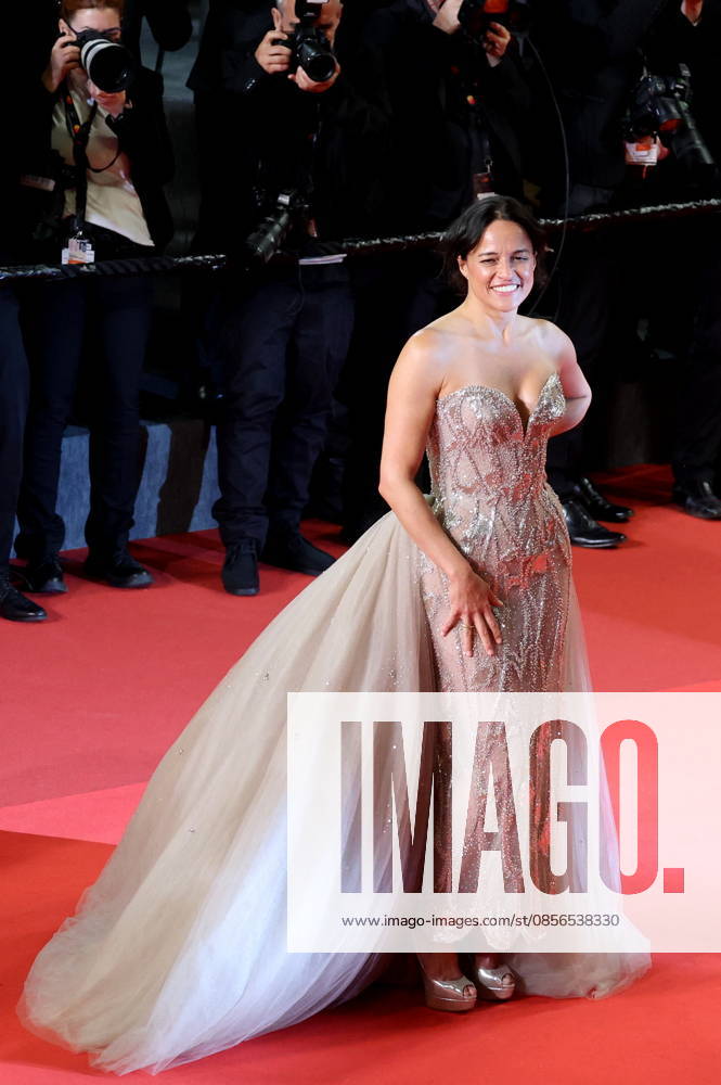 Michelle Rodriguez Montée des marches du film The Fast and the Furious lors du 79ème Festival International du Film de Cannes, le 13 mai 2026 Jacovides Moreau Bestimage Red carpet for The Fast and the Furious at the 79th Cannes International Film Festival on May 13, 2026 Cannes France