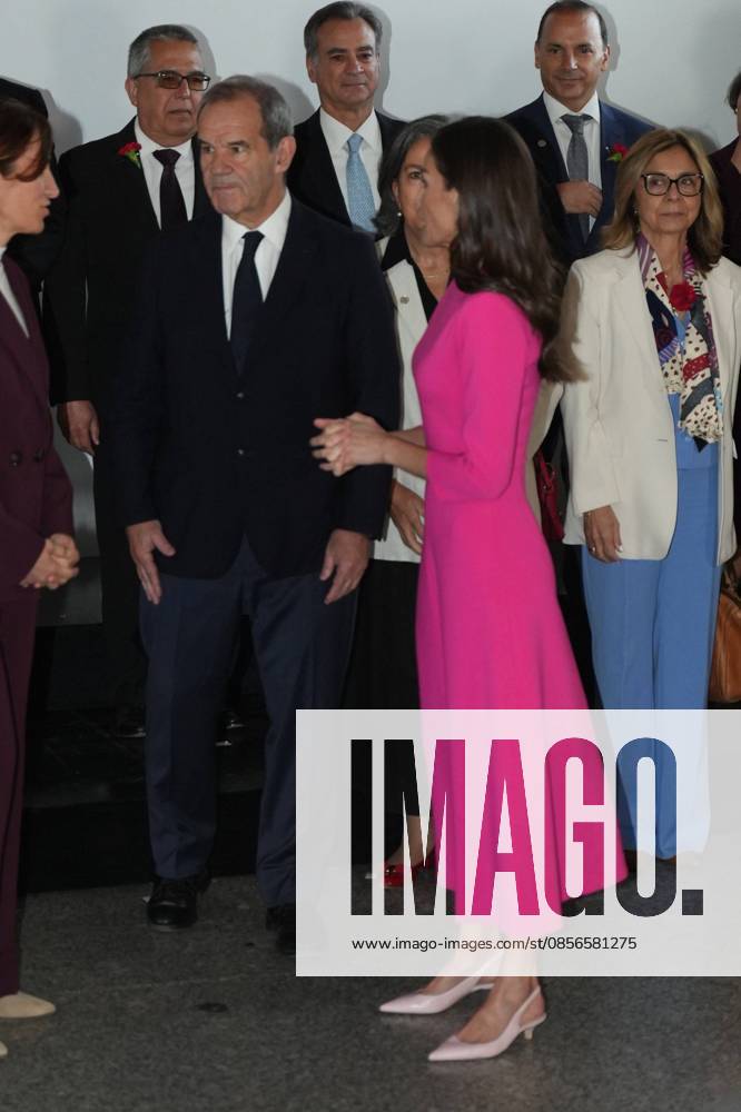 Spanish Queen Letizia attending the 17 edition of Encuetro iberoamericano sobre enfermedades raras in Madrid on Thursday, 14 May 2026. Cordon Press