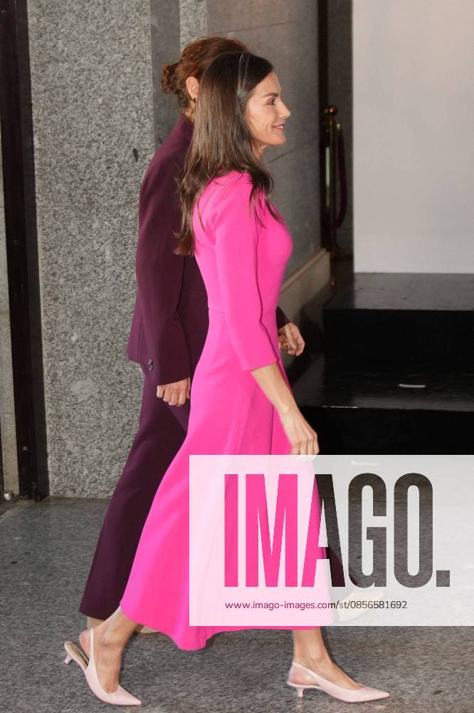 Spanish Queen Letizia attending the 17 edition of Encuetro iberoamericano sobre enfermedades raras in Madrid on Thursday, 14 May 2026. Cordon Press