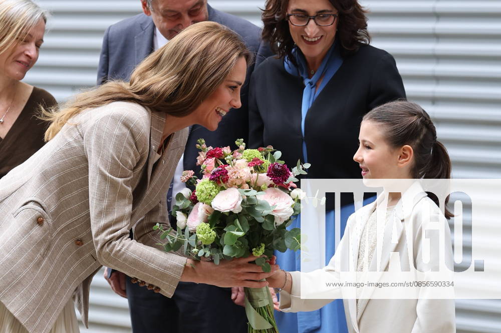 . 14 05 2026. Reggio Emilia, Italy. Kate Middleton, the Princess of Wales, arriving at a creative resource centre in Reggio Emilia in Italy, on day two of her visit to Italy. xStephenxLockx xi-Imagesx IIM-26770-0015