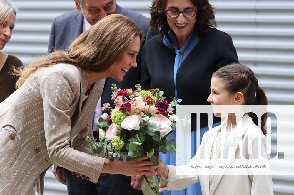 . 14 05 2026. Reggio Emilia, Italy. Kate Middleton, the Princess of Wales, arriving at a creative resource centre in Reggio Emilia in Italy, on day two of her visit to Italy. xStephenxLockx xi-Imagesx IIM-26770-0016