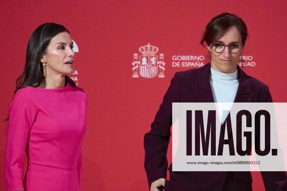 Queen Letizia attends Opening of the 17th Ibero-American Conference of Health Ministers Queen Letizia of Spain, Monica Garcia attends Opening of the 17th Ibero-American Conference of Health Ministers at Royal Theatre on May 14, 2026 in Madrid, Spain Photo by IMAGO MPG Madrid Royal Theatre Madrid Spain