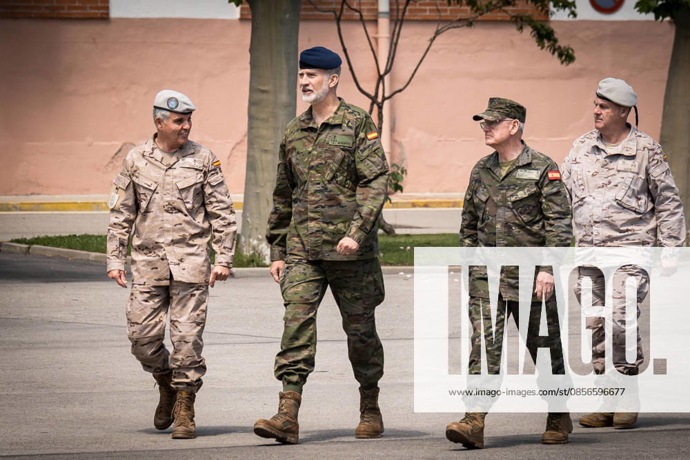 King Felipe VI oversees the digital defense capabilities of the Joint Cyberspace Command at Retamares King Felipe VI during the visit to the facilities of the Joint Cyberspace Command MCCE at the Retamares Base, May 14, 2026, in Pozuelo de Alarcón, Madrid Spain The monarch learns first-hand about the advanced surveillance and cyber threat response systems that protect military information networks and guarantee national digital security 14 MAY 2026 Diego Radamé Pozuelo de Alarcon, Madrid Pozuelo de Alarcon, Madrid Spain
