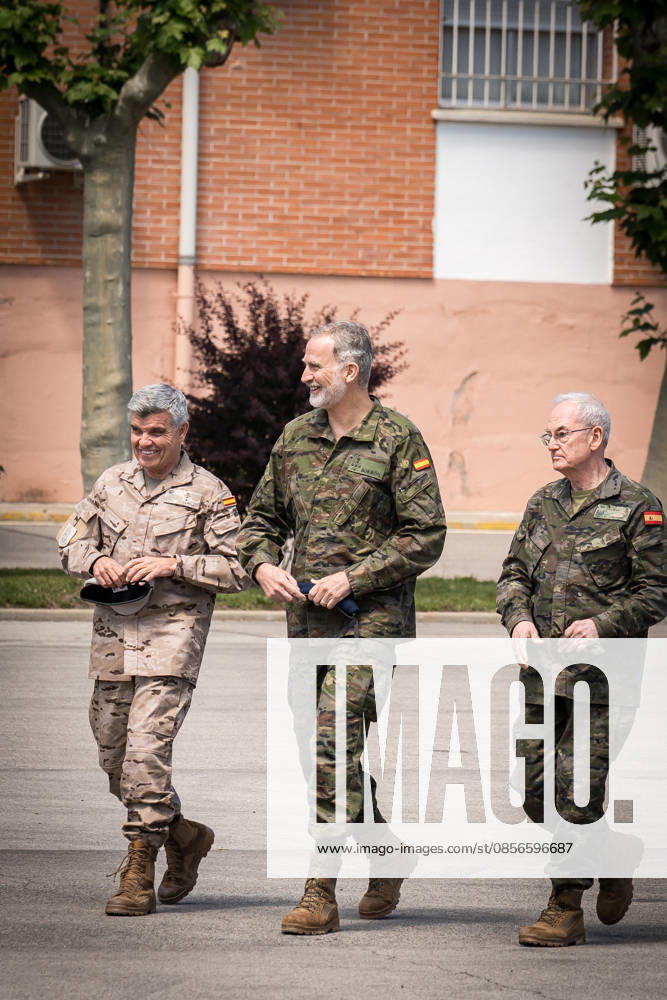 King Felipe VI oversees the digital defense capabilities of the Joint Cyberspace Command at Retamares King Felipe VI during the visit to the facilities of the Joint Cyberspace Command MCCE at the Retamares Base, May 14, 2026, in Pozuelo de Alarcón, Madrid Spain The monarch learns first-hand about the advanced surveillance and cyber threat response systems that protect military information networks and guarantee national digital security 14 MAY 2026 Diego Radamé Pozuelo de Alarcon, Madrid Pozuelo de Alarcon, Madrid Spain
