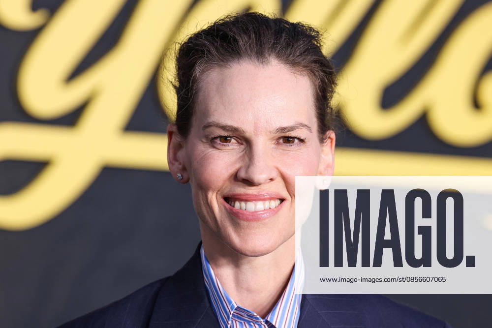 Showtime s Yellowjackets Season 3 Emmy FYC Event NORTH HOLLYWOOD, LOS ANGELES, CALIFORNIA, USA - APRIL 10: American actress and film producer Hilary Swank arrives at Showtime s Yellowjackets Season 3 Emmy FYC (For Your Consideration) Event held at the Wolf Theatre at the Saban Media Center at the Academy of Television Arts and Sciences on April 10, 2025 in North Hollywood, Los Angeles, California, United States. (Photo by Xavier Collin Image Press Agency)