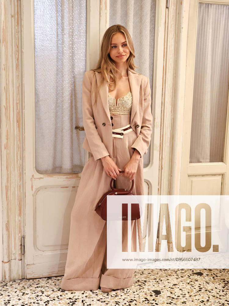 IPA84680160 - Rome, Laila Hasanovic attends the Antonio Marras boutique event. Pictured: Laila Hasanovic