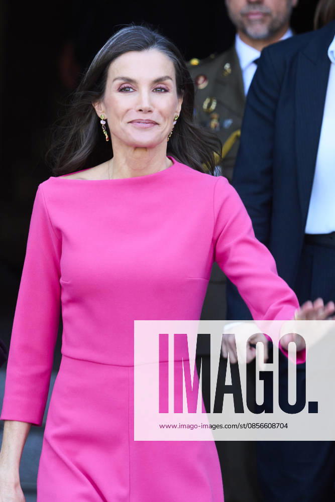 Madrid Queen Letizia during the 17th Latinamerican Health Conference at the Teatro real in Madrid. No Spain Â