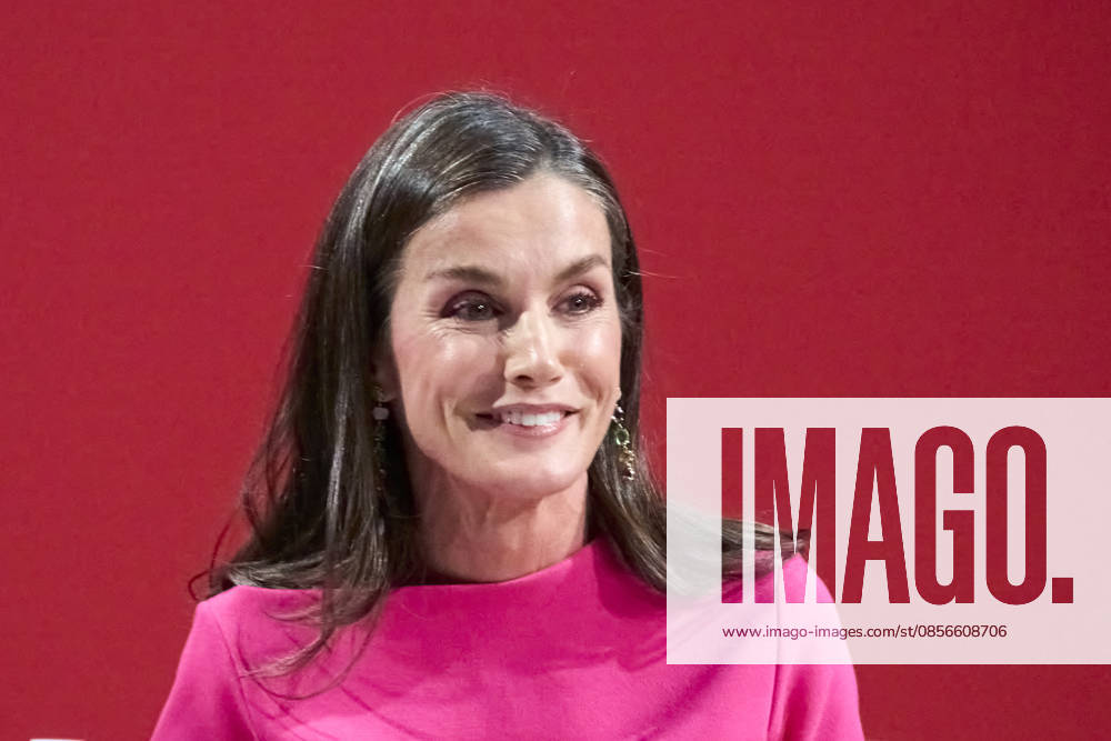 Madrid Queen Letizia during the 17th Latinamerican Health Conference at the Teatro real in Madrid. No Spain Â