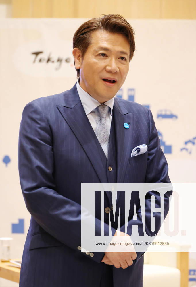 Tokyo, Japan - Tetsuya Bessho, president of Short Shorts Film Festival & Asia speaks to press after he paid a courtesy call on Tokyo Governor Yuriko Koike for the promotion of the film festival at the Tokyo Metropolitan Government office in Tokyo on Thursday, May 14, 2026. Short Shorts Film Festival & Asia will be held from May 25 through June 10. (photo by Yoshio Tsunoda AFLO) aflo_330352234