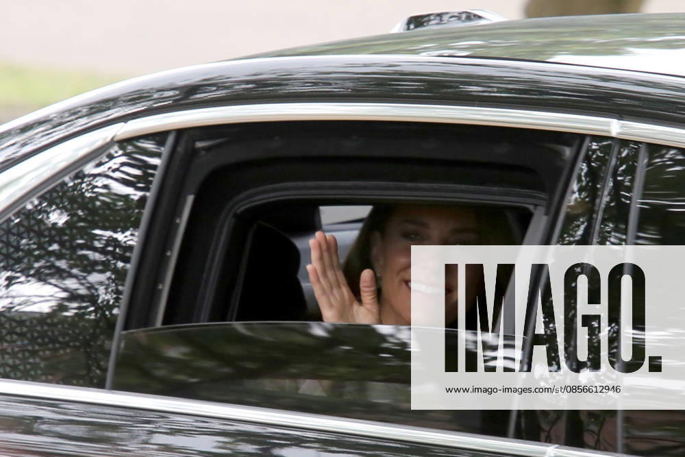 IPA84681555 - Reggio Emilia, 14 05 2026. Princess Kate Middleton visiting the Salvador Allende kindergarten as part of her tour to get to know the reality of Reggio Children and the educational projects for children