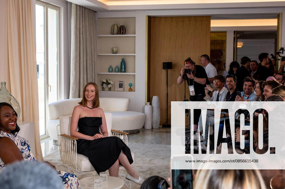 Cannes - Hannah Einbinder at Kering Talk AAR Actress and Comedian Hannah Einbinder participates in Kering Talk at Carlton hotel, as part of the 79th Cannes Film Festival in Cannes, France, on May 14, 2026. Photo by Ammar Abd Rabbo ABACAPRESS.COM Cannes France