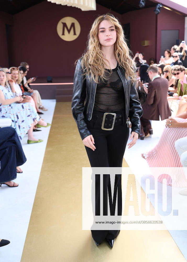 Adèle Castillon at the Magnum fashion show on the Magnum Cannes beach during the 79th Cannes International Film Festival, France, May 14, 2026 Denis Guignebourg Bestimage After announcing the launch of Maison Magnum®, haute couture opens its exceptional podium to A Castillon for an exclusive showcase on May 14 on the Magnum Cannes beach on the occasion of the 79th Cannes Film Festival. Previously at the heart of Maison Magnum® an inaugural fashion show artistically directed by L Roach and couture silhouettes imagined by V Weinsanto celebrating a shared vision of pleasure as a sensory experience, at the crossroads of gourmandise and creativity This new take on gourmandise through creativity and contemporary culture will be crowned by a memo
