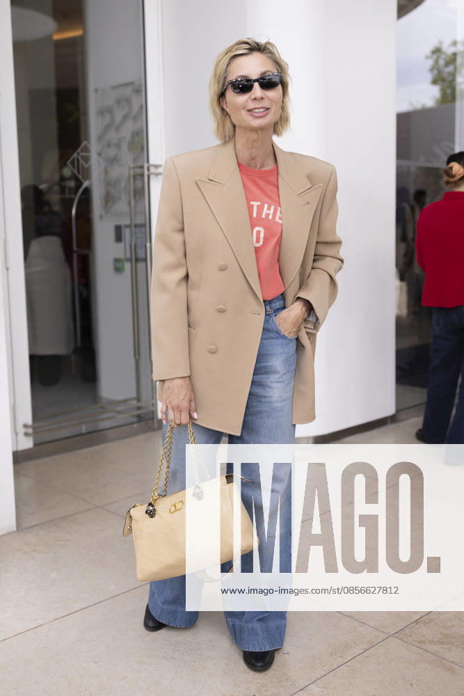 Cannes Anna Ferzetti exits Martinez MP Cannes, France- May 14: Anna Ferzetti leaves Hotel Martinez after attending Chopard gala during 79th Festival of Cannes, on May 14, 2026 in Cannes, France. Photo by Marco Piovanotto ABACAPRESS:COM Cannes France