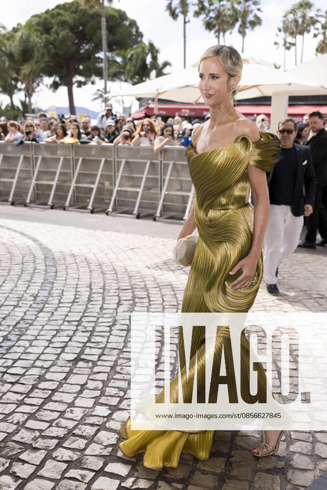 Cannes Victoria Hervey exits Martinez MP Cannes, France- May 14: Victoria Hervey leaves Hotel Martinez after attending Chopard gala during 79th Festival of Cannes, on May 14, 2026 in Cannes, France. Photo by Marco Piovanotto ABACAPRESS:COM Cannes France